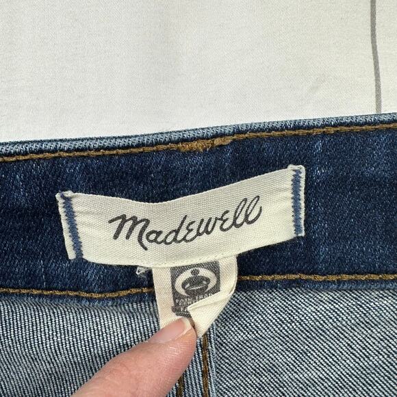 Madewell Jeans Womens 26 Blue Curvy High Rise Skinny Lanette Wash Denim Stretch - Picture 3 of 12